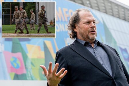 Salesforce CEO Marc Benioff apologizes for saying Trump should send National Guard to San Francisco Salesforce CEO Marc Benioff apologizes for saying Trump should send National Guard to San Francisco