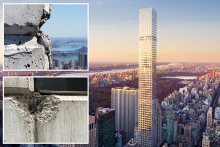 432 Park Ave. could rain ‘chunks of concrete’ if NYC supertall’s cracks not fixed 432 Park Ave. could rain ‘chunks of concrete’ if NYC supertall’s cracks not fixed