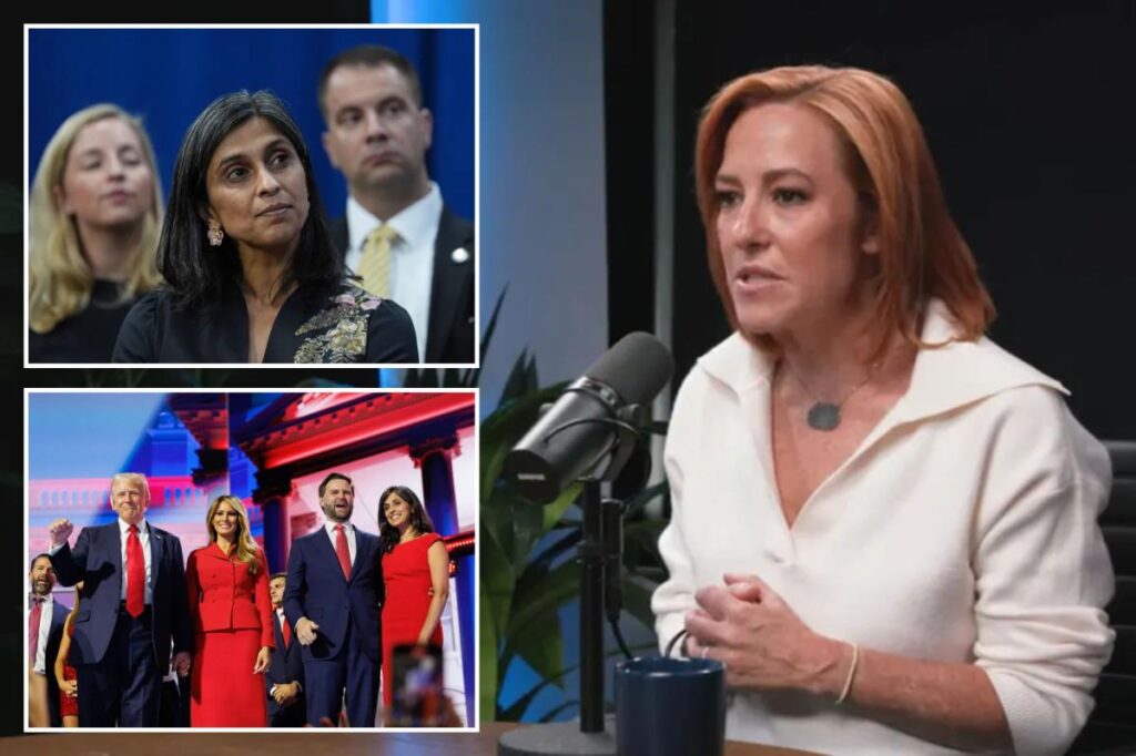 MSNBC’s Jen Psaki jokes Usha Vance is afraid of her VP husband — ripped for ‘vile’ comments MSNBC’s Jen Psaki jokes Usha Vance is afraid of her VP husband — ripped for ‘vile’ comments