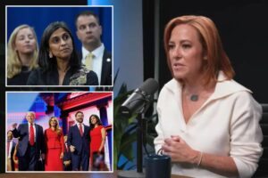 MSNBC’s Jen Psaki jokes Usha Vance is afraid of her VP husband — ripped for ‘vile’ comments