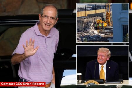 Comcast delivers fat gift for White House ballroom — as it faces US roadblocks in possible merger bid: sources