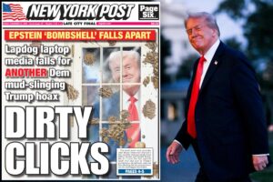 The left is pushing another desperate anti-Trump hoax – a false Epstein smear campaign The left is pushing another desperate anti-Trump hoax – a false Epstein smear campaign